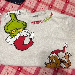 Target Gray Merry Grinchmas Sweatshirt